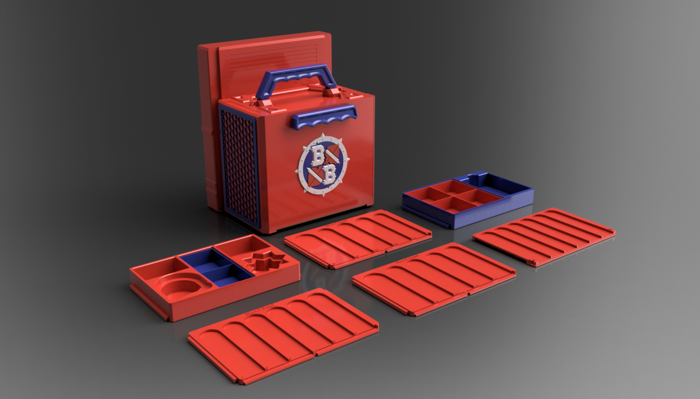 Blood Bowl Tray Pack- .STL Digital Download