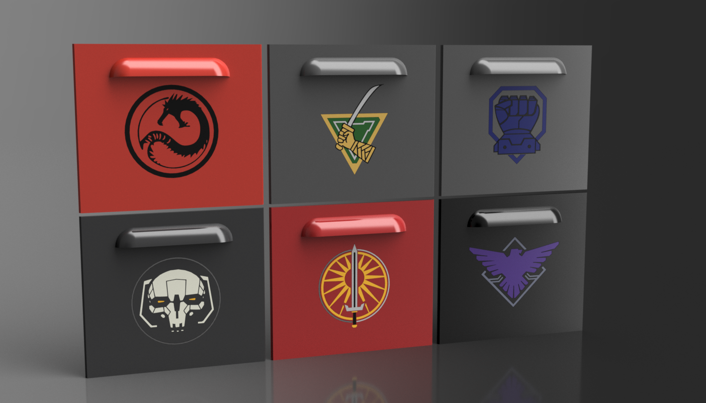Battletech Tray Pack - .STL Digital Downlad