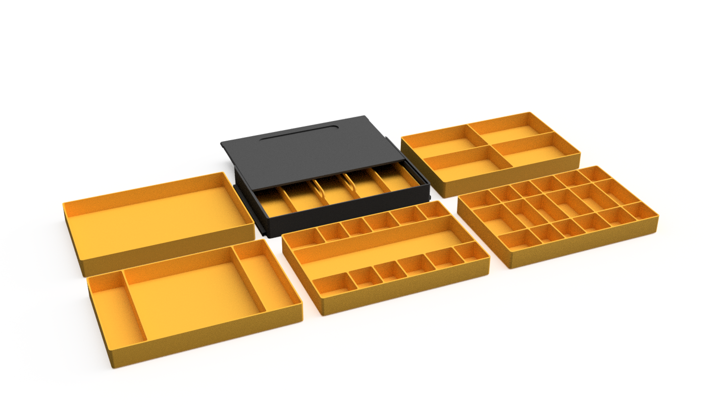 War-Ganizer-Tray with Lid-Digital Download