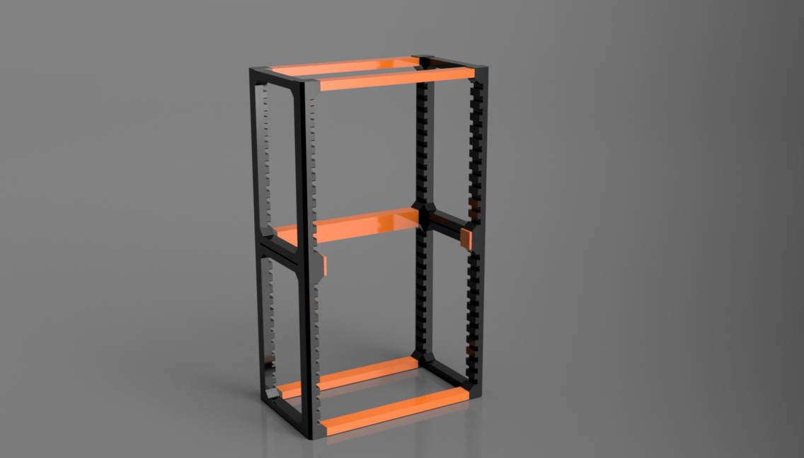 War-Ganizer Storage Rack Version 2 - STL Download