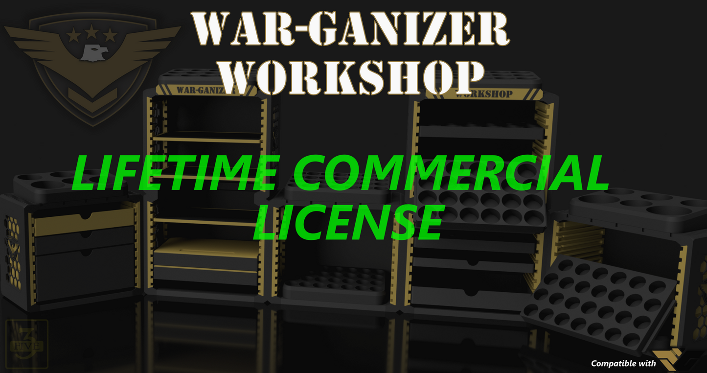 War-Ganizer Workshop - Lifetime Commercial License