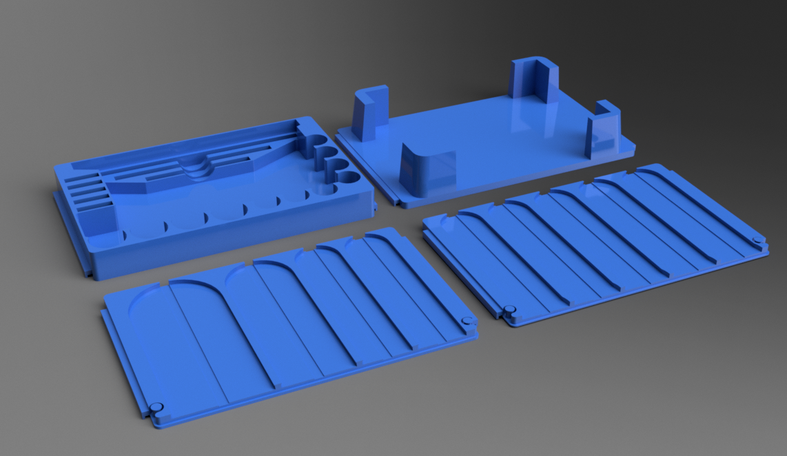 3D Printed War-Ganizer Starter Tray Pack