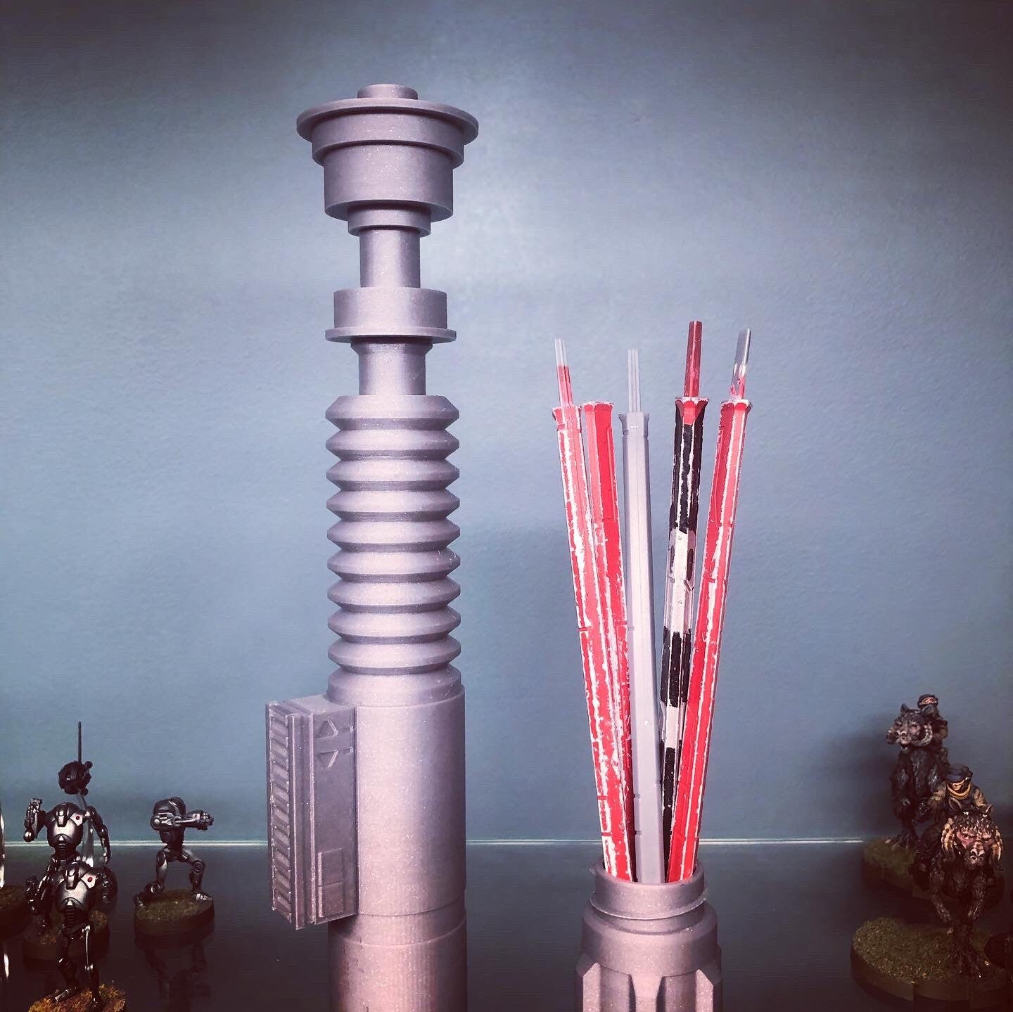 Lightsaber Range Ruler Carrier for Star Wars Legion .STL Download