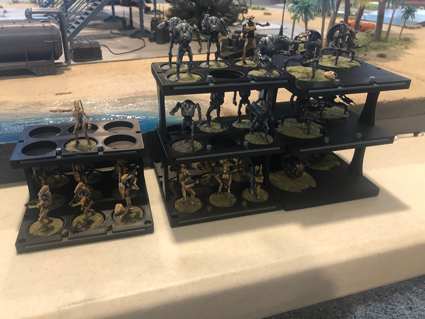 Star Wars Legion Self-Locking Miniature Transport Trays by 3 Five Design