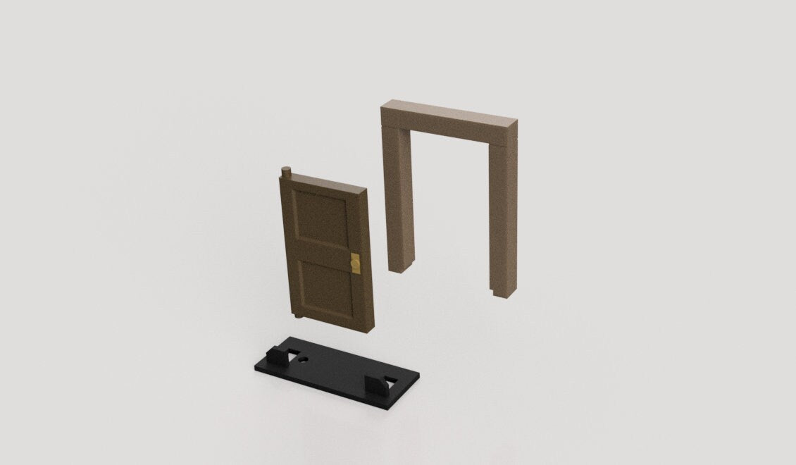 Board Game Doors .STL Digital Download