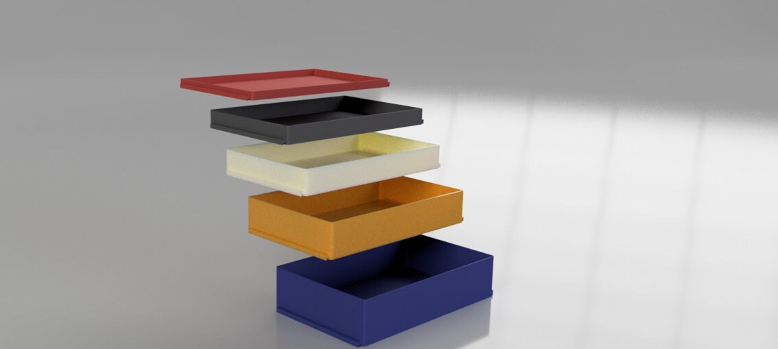 War-Ganizer Universal Tray Pack .STL Download