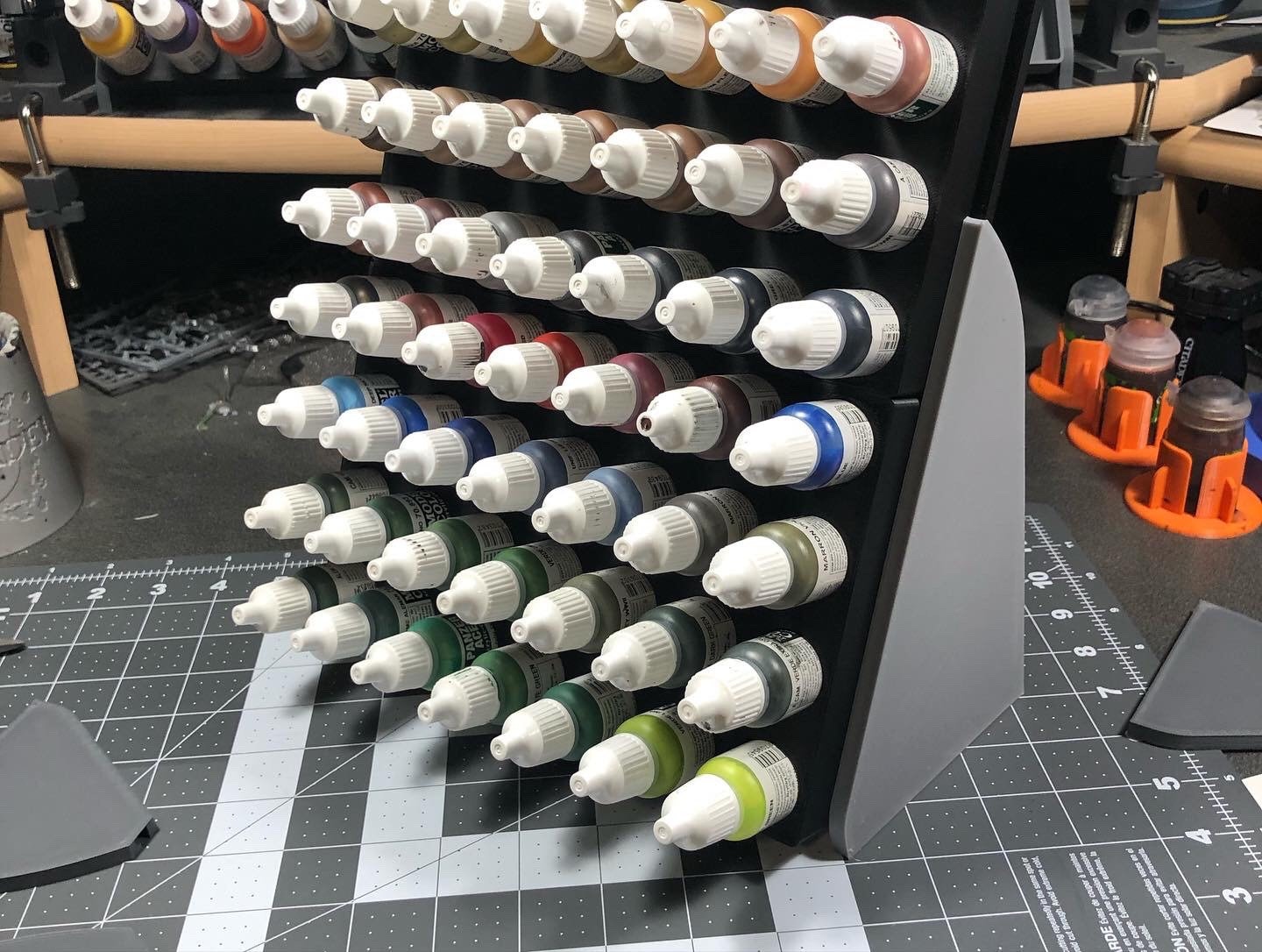 War-Ganizer Paint Tray/Stands .STL Digital Download