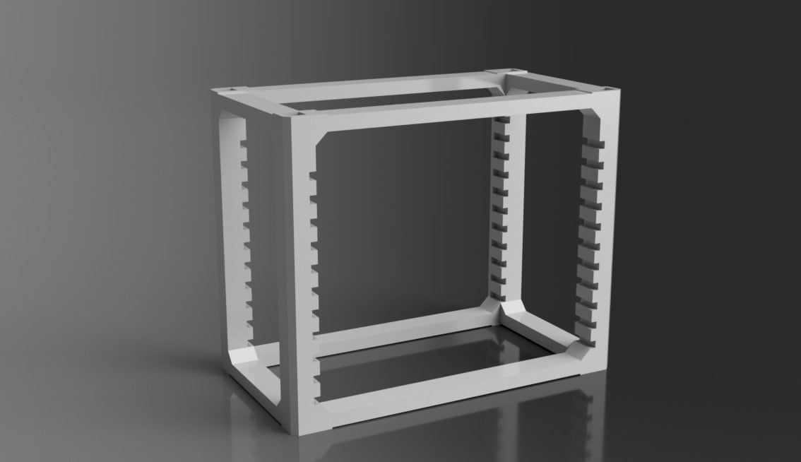 War-Ganizer Storage Rack Version 2 - STL Download