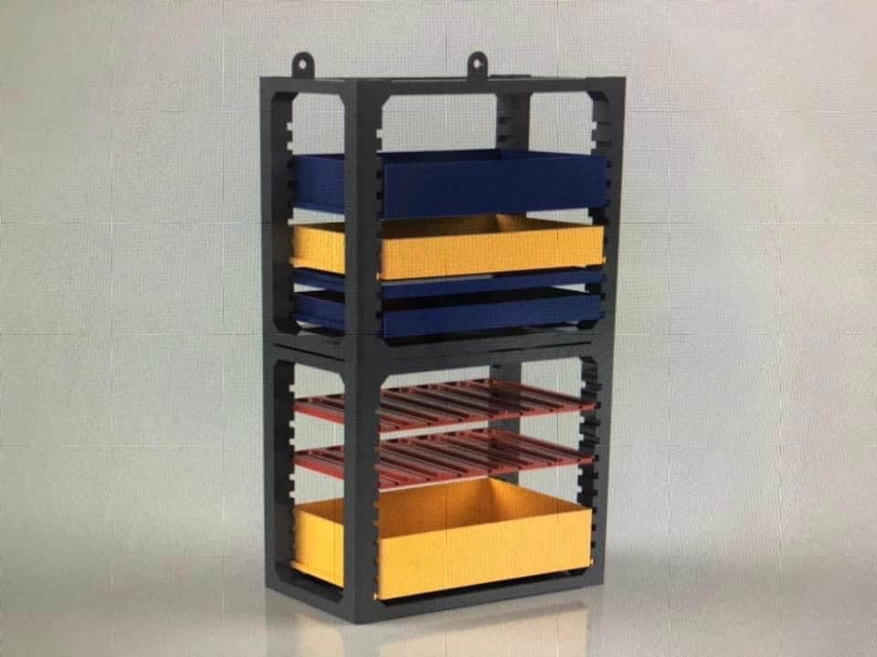 War-Ganizer Storage Rack Version 2 - STL Download
