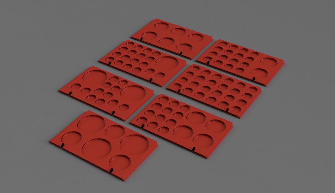 War-Ganizer 1.5 Mini Carrier & Locking Trays - Star Wars Legion Pack (Digital Download)