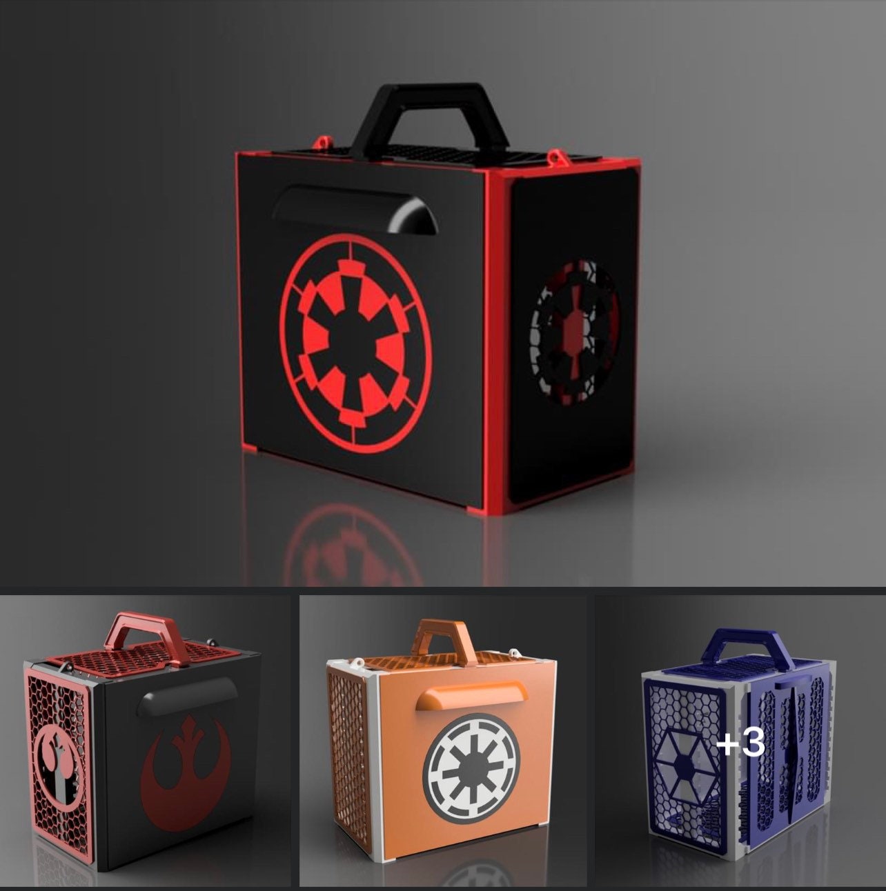 War-Ganizer 1.5 Mini Carrier & Locking Trays - Star Wars Legion Pack (Digital Download)