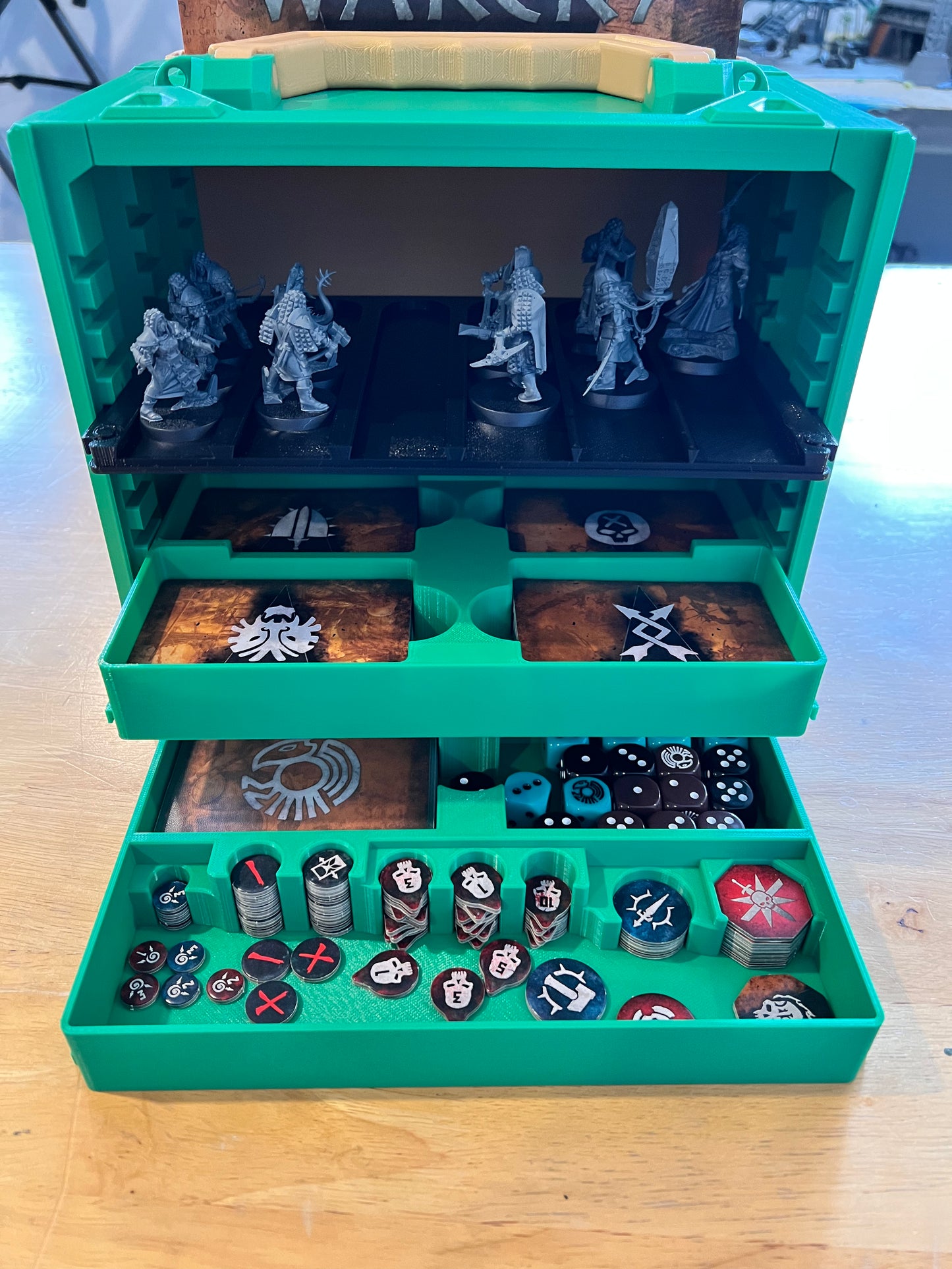 3D Printed War-Ganizer Starter Tray Pack