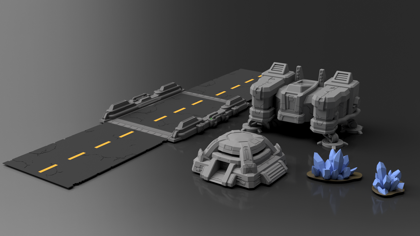 SC2 Themed Terrain Pack