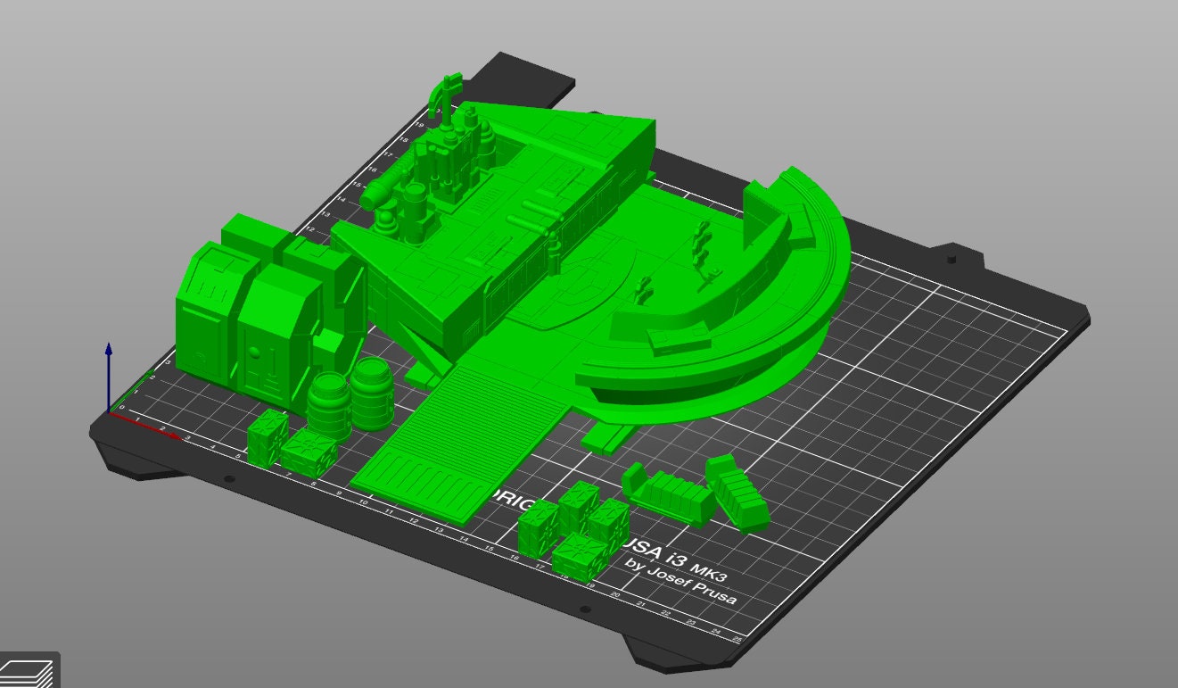 Star Wars Legion Observation Station Terrain .STL Download