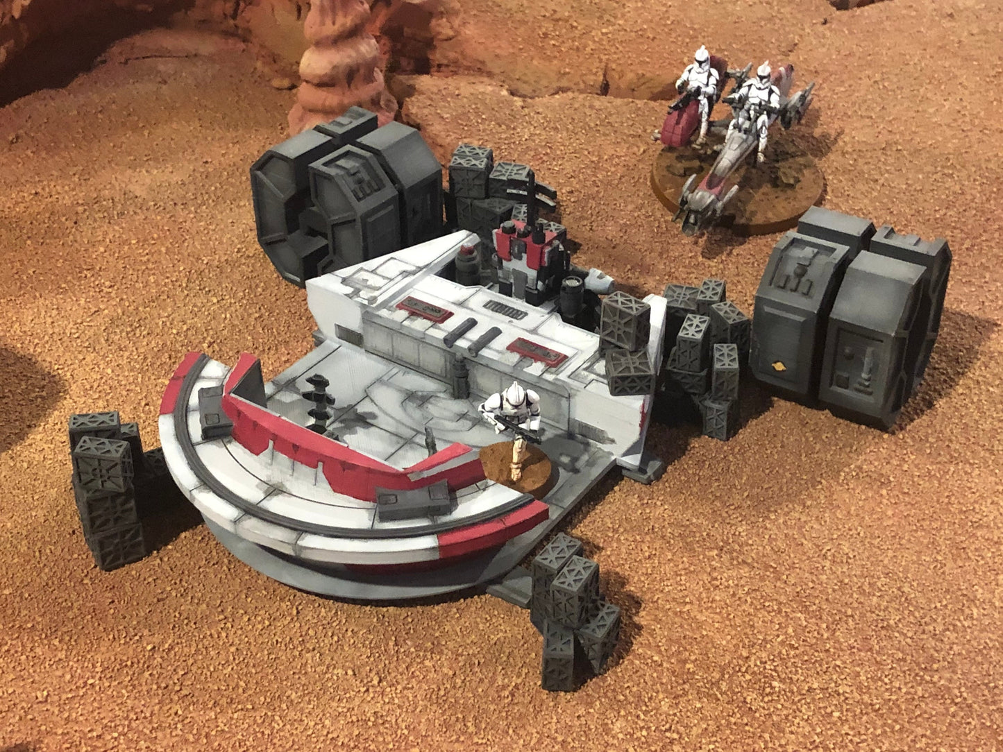 Star Wars Legion Observation Station Terrain .STL Download