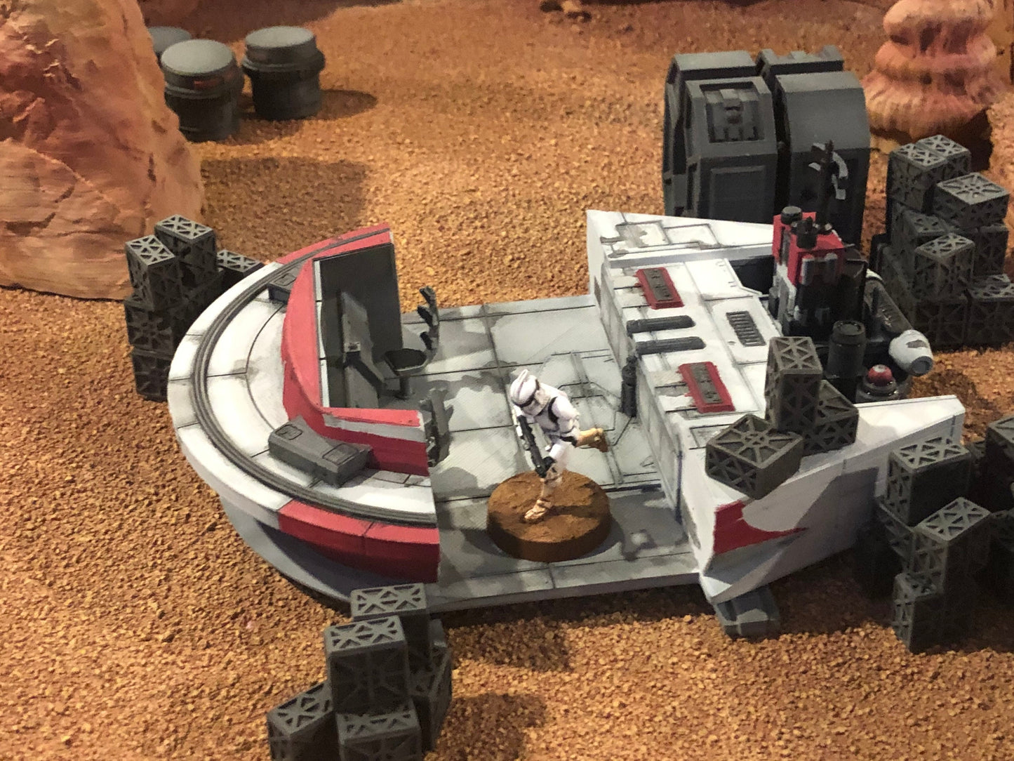 Star Wars Legion Observation Station Terrain .STL Download