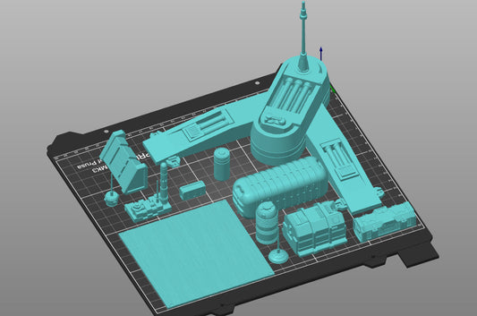 S-15 Landing Pad Tile and Scatter .STL Download