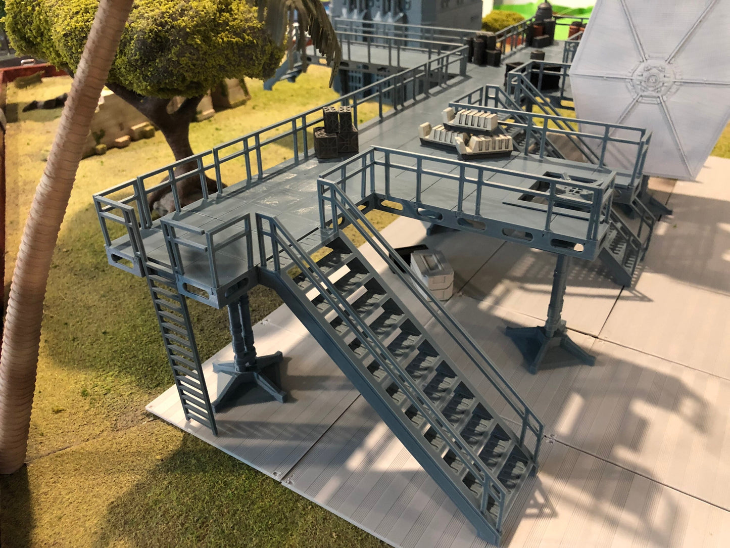 S-15 Modular Walkways and Landing Platform .STL Download