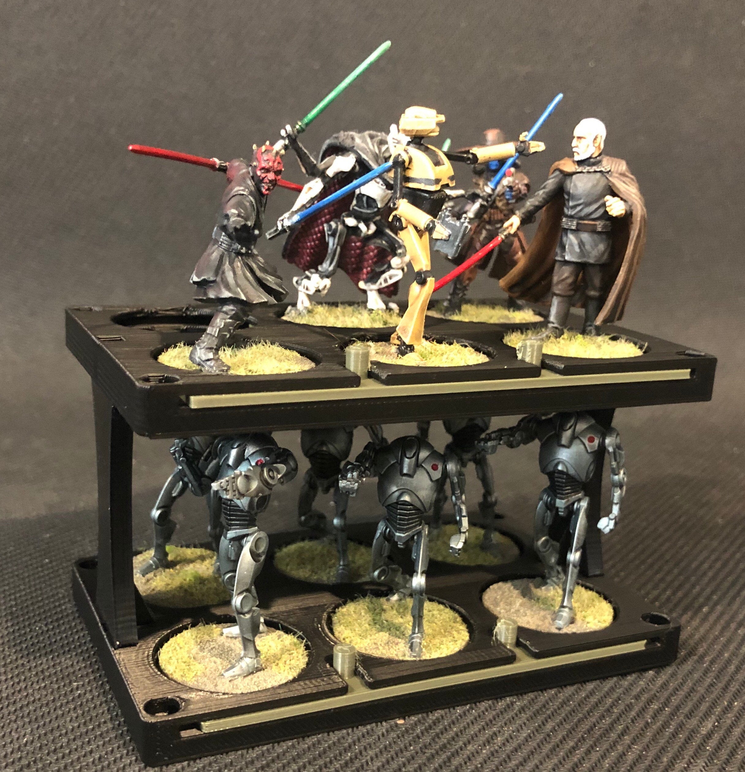 FS040LG08 Schuim Tray Voor Star Wars Legion - 32 Miniaturen Opbergtray